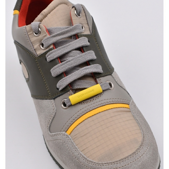 New Christian Dior Leather Sneakers 39.5EU - Picture 2 of 5